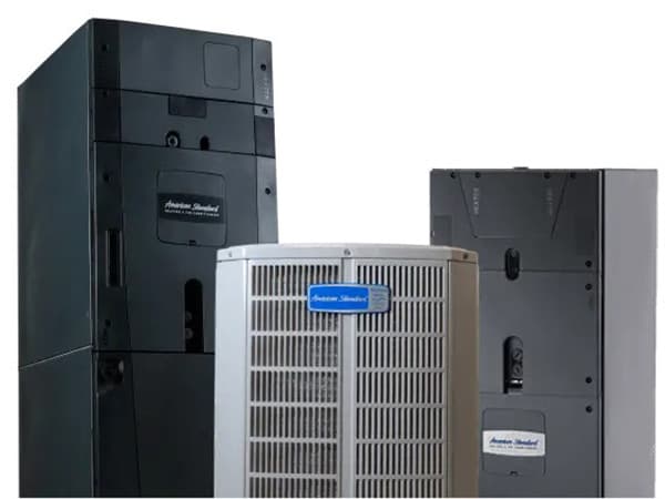 American Standard HVAC Systems American Standard HVAC product lineup including AC and heating systems